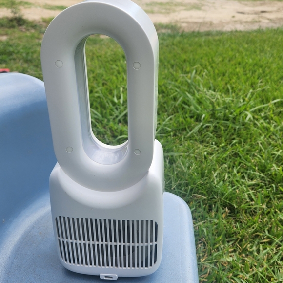 Inmorven Desk Fan Portable Bladeless Rechargable 3 Speed With 5 LED Colors - Picture 5 of 12